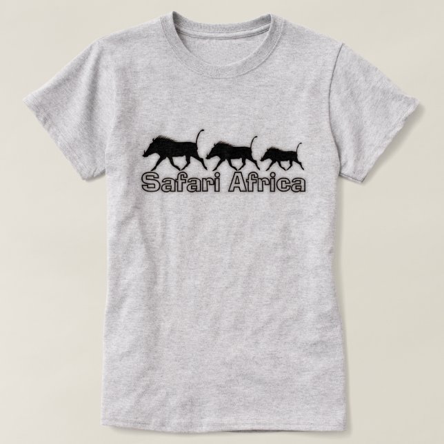 Camiseta de África del safari (Diseño del anverso)