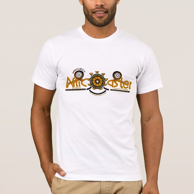 Camiseta de Africoaster del proyecto (Anverso)