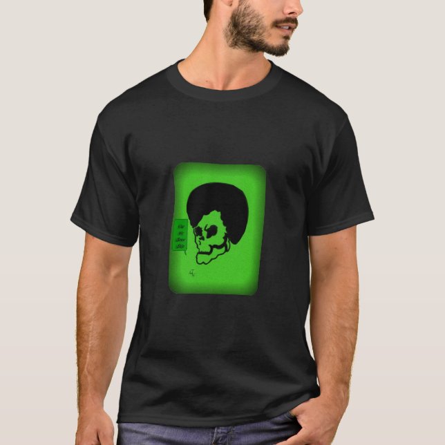 Camiseta de "AFRO-SKULL " (Anverso)