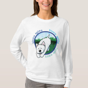 Camiseta de Agilidad KiniArt Westie