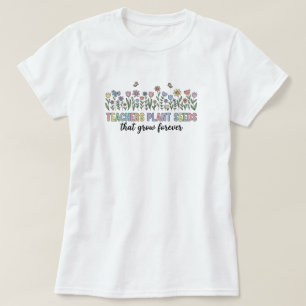 Camiseta de Agradecimiento a los Maestros   Planta