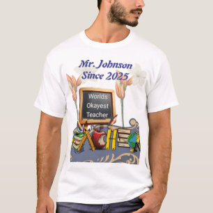 Camiseta de agradecimiento divertida a profesora m