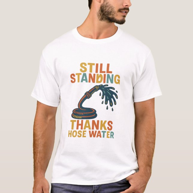 Camiseta de agua en pie de la generación X (Anverso)