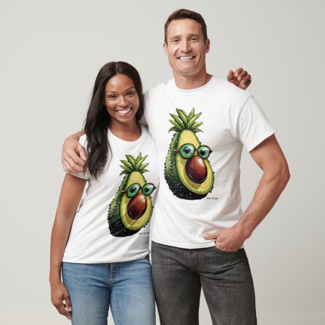 Camiseta de aguacate punk (Unisexo)