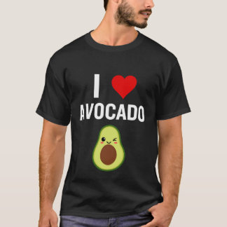 Camiseta de Aguacate que Amo Humor para Amantes de