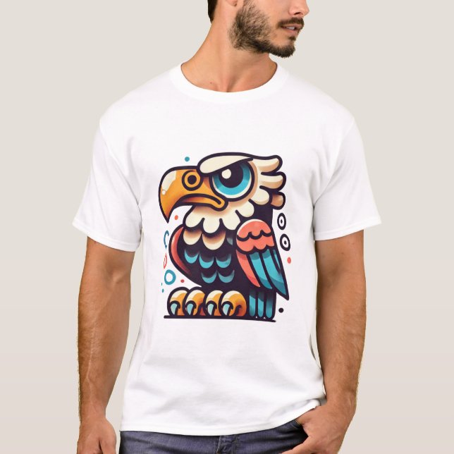 camiseta de águila (Anverso)