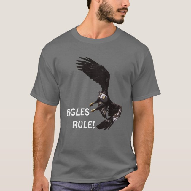 Camiseta de águila calva (Anverso)