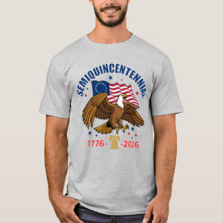 Camiseta de águila calva semiquincentenaria