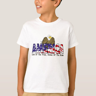 Camiseta de águila estadounidense