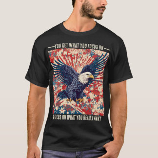 Camiseta de águila motivacional