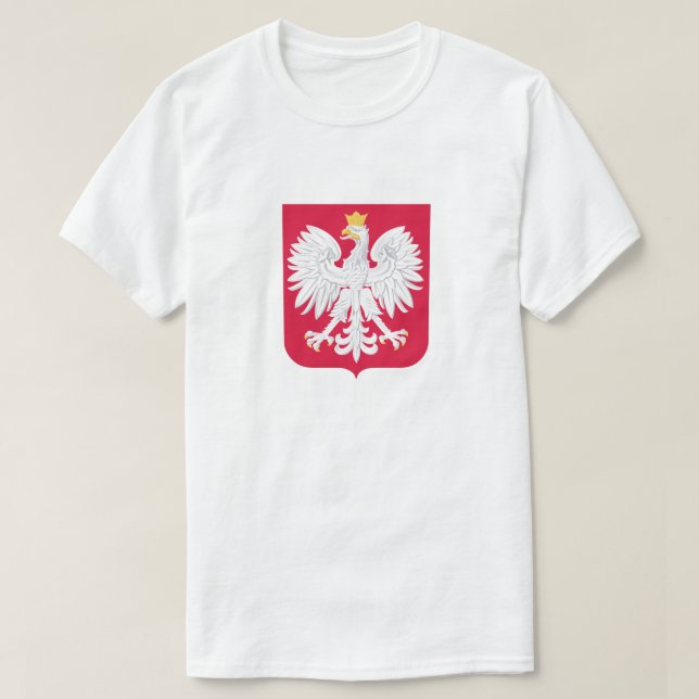 Camiseta de águila polaca (Diseño del anverso)