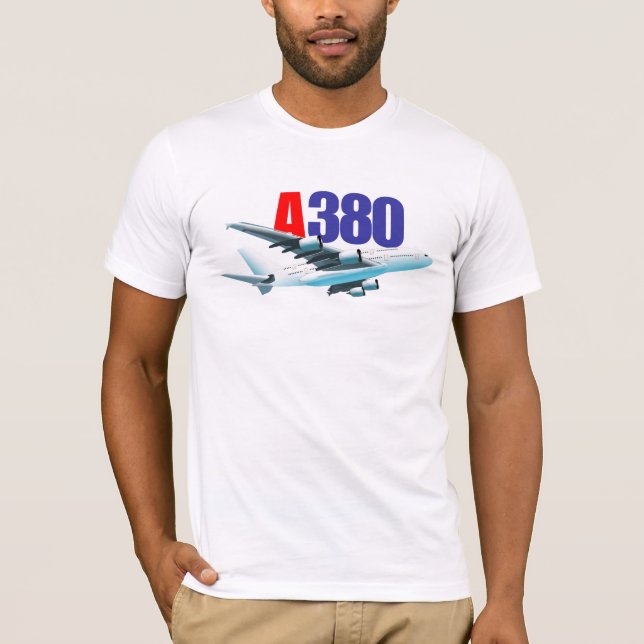 Camiseta de Airbus A380 (Anverso)