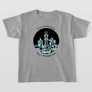 Camiseta de ajedrez para niños