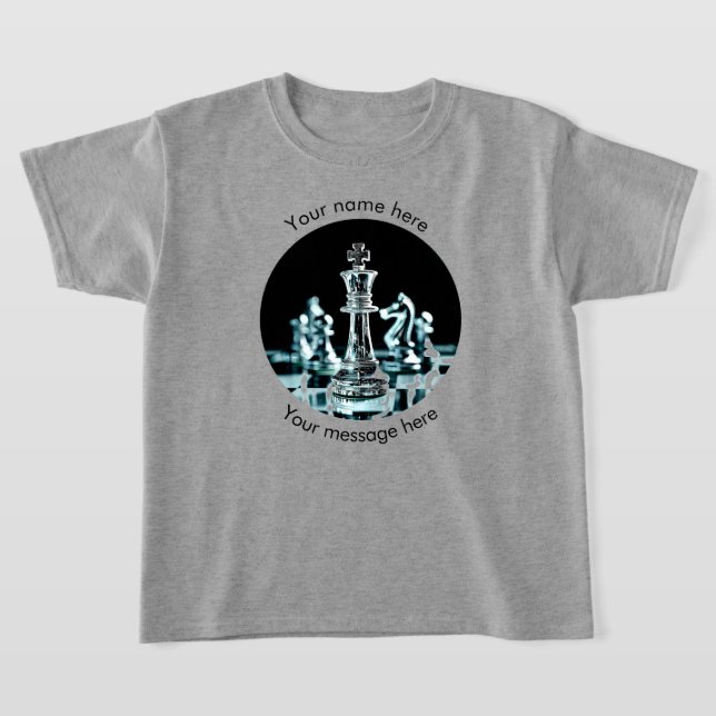 Camiseta de ajedrez para niños (Distribución)