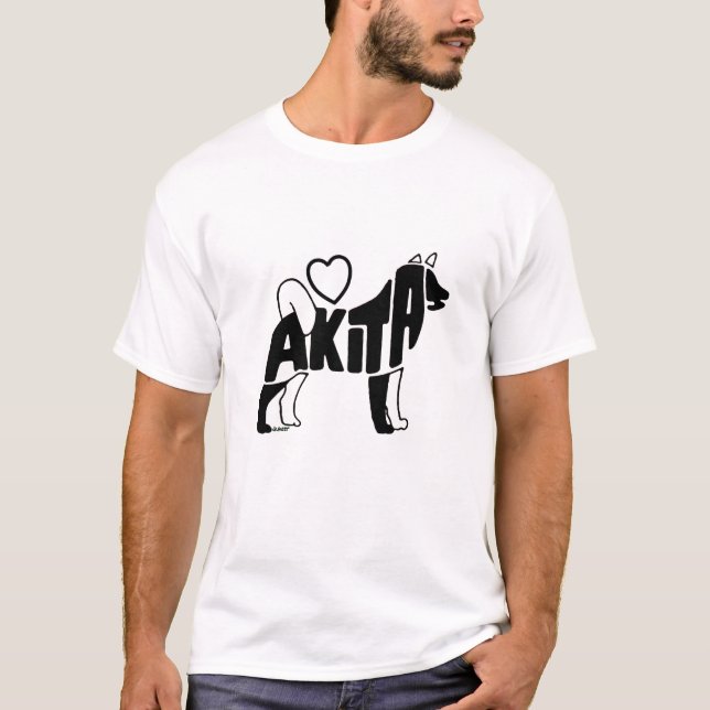 CAMISETA DE AKITAS (Anverso)