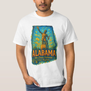 Camiseta de Alabama “Nos atrevemos a defender nues