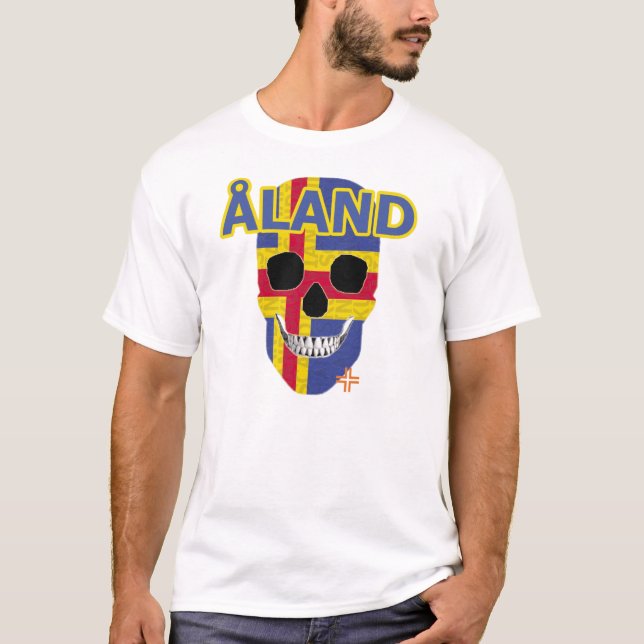 Camiseta de Åland | Handskull (Anverso)