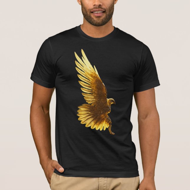 Camiseta De Alas Celestes (Anverso)