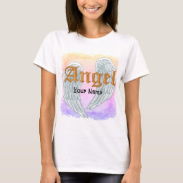 Camiseta de alas de ángel
