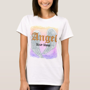 Camiseta de alas de ángel