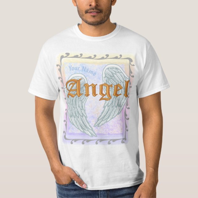 Camiseta de alas de ángel (Anverso)