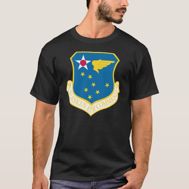 Camiseta de Alaska de las insignias del comando (Anverso)