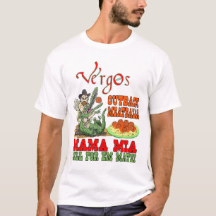 Camiseta de albóndigas salientes