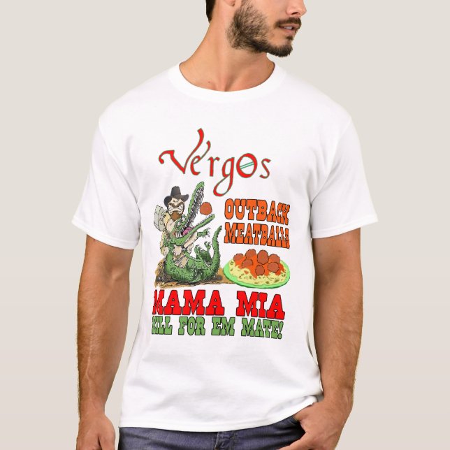 Camiseta de albóndigas salientes (Anverso)