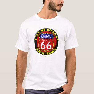CAMISETA DE ALBUQUERQUE NEW MÉXICO DE LA RUTA 66