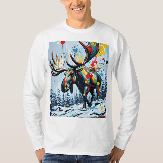 Camiseta de alce  (Anverso)