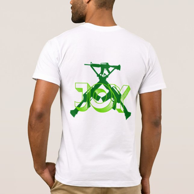 Camiseta de alegría (Reverso)