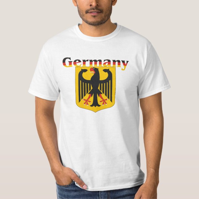 Camiseta de Alemania/escudo alemán (Anverso)