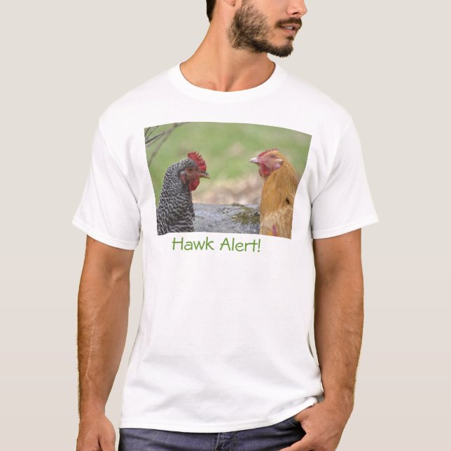 Camiseta de alerta de halcón (Anverso)