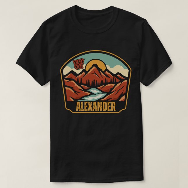 Camiseta de Alexander, Arkansas (Diseño del anverso)