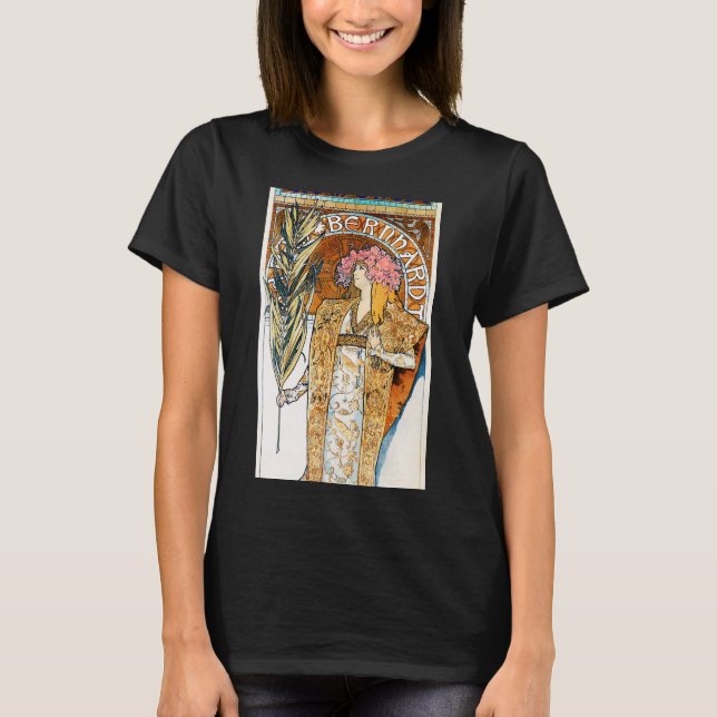 Camiseta de Alfonso Mucha Gismonda (Anverso)