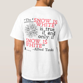 Camiseta de Alfred Tarski