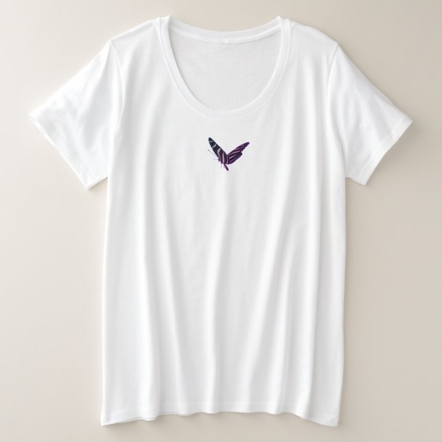 Camiseta DE ALGODÓN DE TAMAÑO MÁS DE MANO (Anverso del diseño)