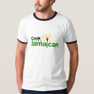 Camiseta de algodón del Negro-Ajuste de los