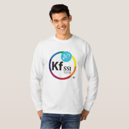 Camiseta de algodón larga para hombre de la manga