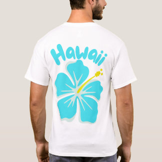 Camiseta de algodón masculina clásica de Hawái
