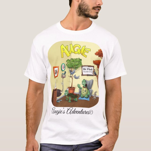 Camiseta de algodón masculino (Anverso)