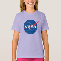 Camiseta de algodón para Chicas de la NASA (Nova V