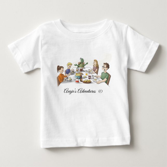 Camiseta de algodón para niños (Anverso)