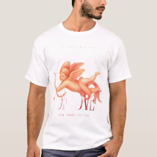 Camiseta de algodón premium con melena de león fer