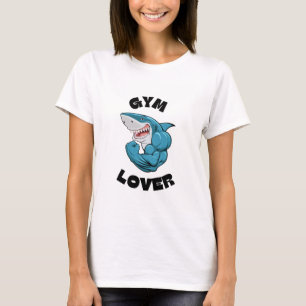 Camiseta de Algodón Suave para Mujer Amante del Gi