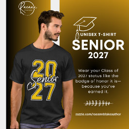 Camiseta de algodón unisex de la promoción de 2027