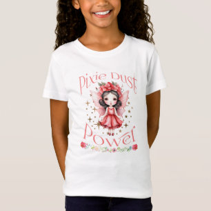 Camiseta de alimentación de polvo de pixie