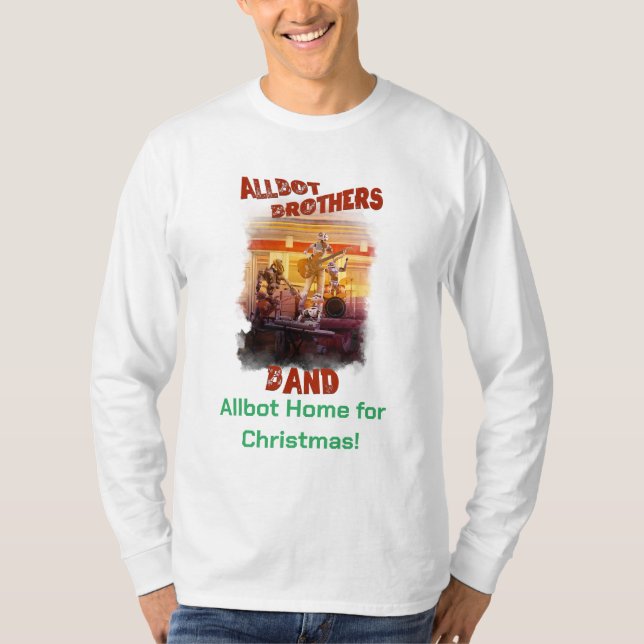 Camiseta de Allbot Brothers Band Navidades (Anverso)