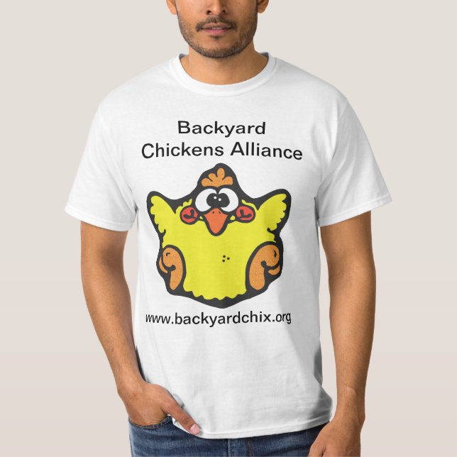 Camiseta de Alliance de los pollos del patio (Anverso)