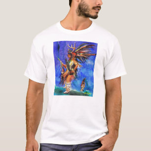 Camiseta de alta calidad de baile del nativo